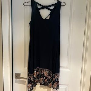 Navy comfy dress